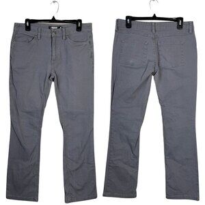 Mountain Khakis Camber Rover Straight Fit Twill Pants Women's 6 Gray Outdoor